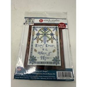 Stitch Studio Nicole Vision Hope Counted Cross Stitch Kit Joan Elliott 2354ACM